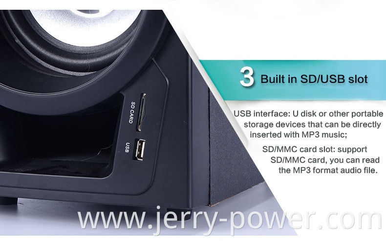 JERRY home theatre sound system with USB MMC SD Card function /sound system karaoke player